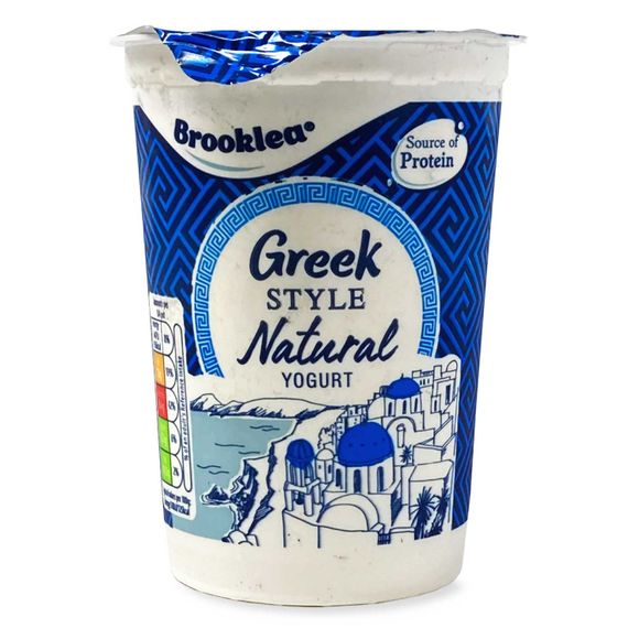 Greek Style Natural Yogurt 500g Brooklea